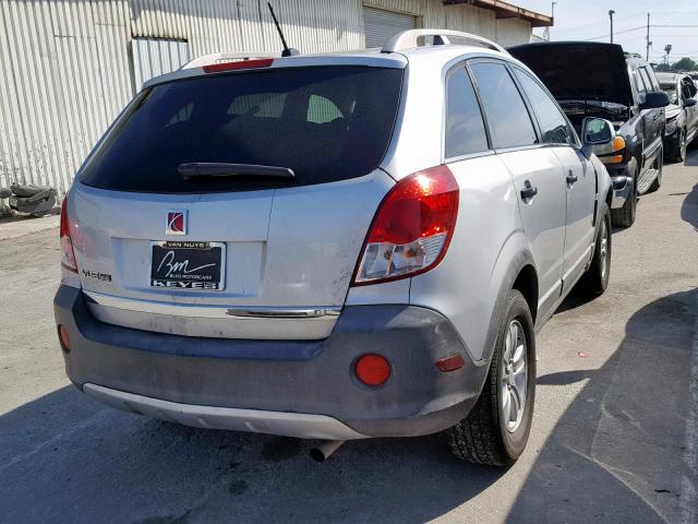 3GSCL33PX9S546250 - 2009 SATURN VUE XE SILVER photo 4