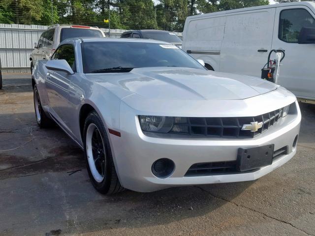 2G1FA1ED3B9130252 - 2011 CHEVROLET CAMARO LS SILVER photo 1