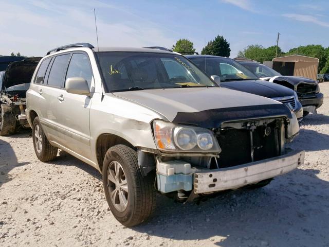 JTEGD21A810020130 - 2001 TOYOTA HIGHLANDER TAN photo 1