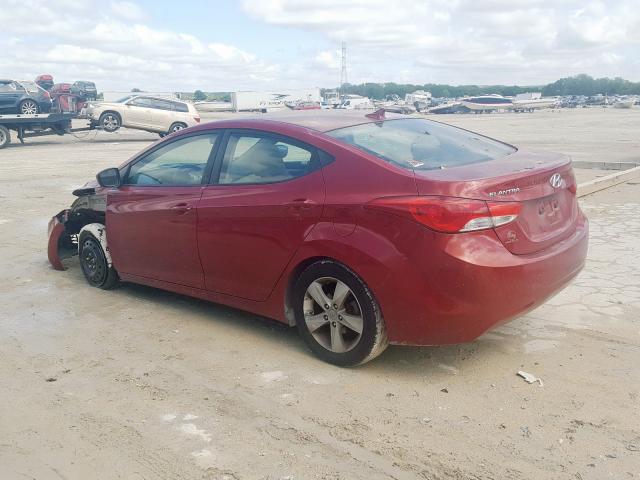 KMHDH4AE1DU515160 - 2013 HYUNDAI ELANTRA GLS  photo 3