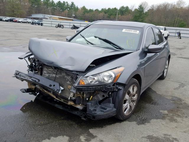 1HGCP26829A138729 - 2009 HONDA ACCORD EXL GRAY photo 2