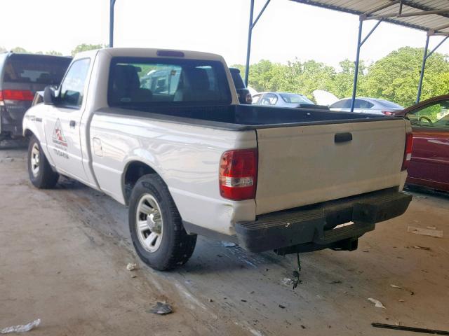 1FTKR1AD4BPB18309 - 2011 FORD RANGER WHITE photo 3