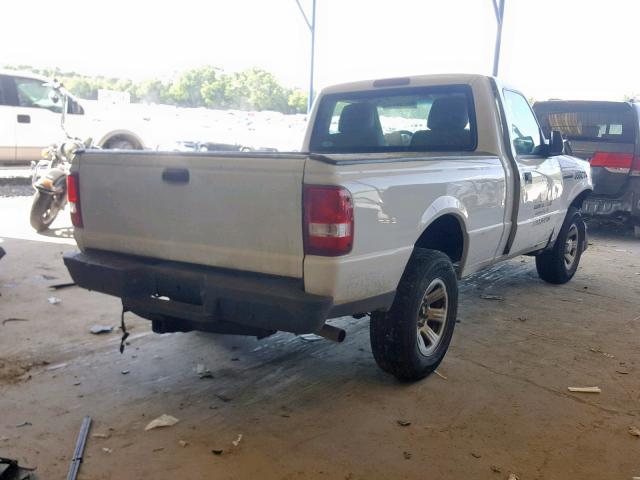 1FTKR1AD4BPB18309 - 2011 FORD RANGER WHITE photo 4