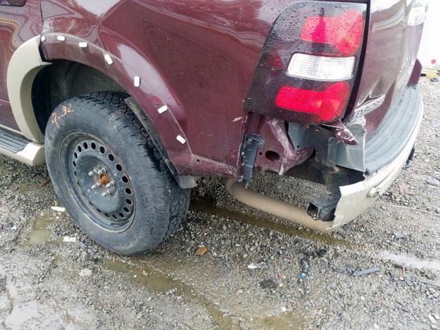 1FMEU64EX6UA61341 - 2006 FORD EXPLORER EDDIE BAUER  photo 9
