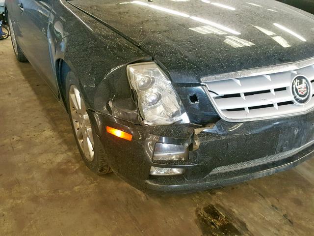 1G6DC67A650233532 - 2005 CADILLAC STS BLACK photo 9