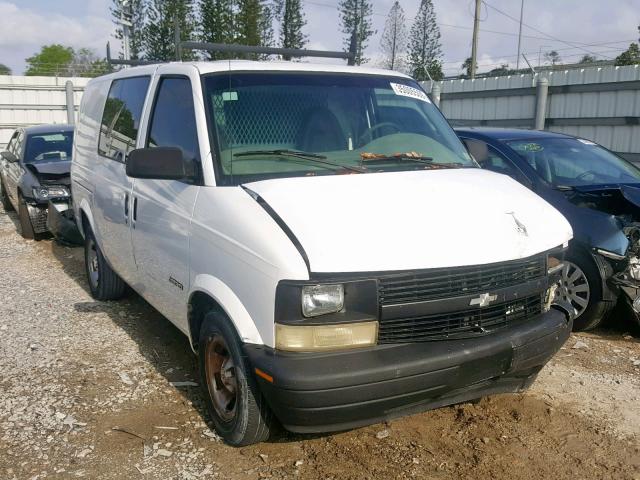 1GCDM19WX1B104844 - 2001 CHEVROLET ASTRO WHITE photo 1