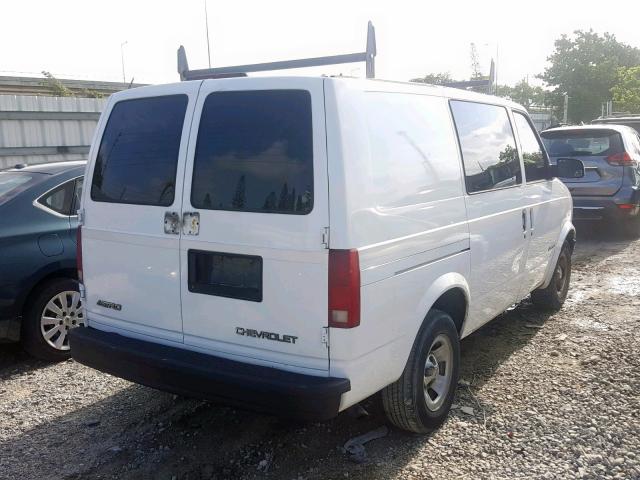 1GCDM19WX1B104844 - 2001 CHEVROLET ASTRO WHITE photo 4