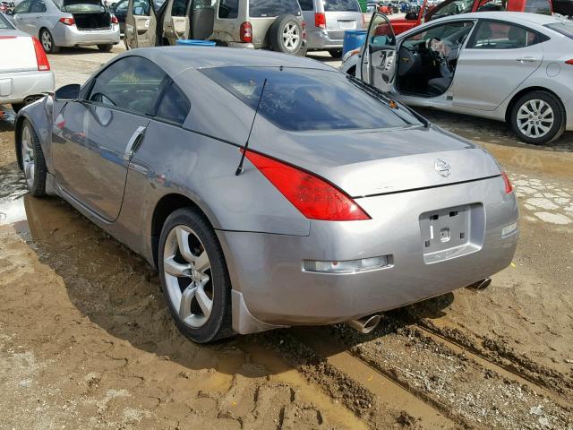 JN1BZ34DX8M706770 - 2008 NISSAN 350Z COUPE GRAY photo 3