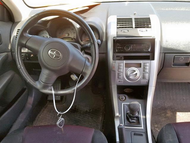 JTKDE167050052533 - 2005 TOYOTA SCION TC წითელი ფოტო 9