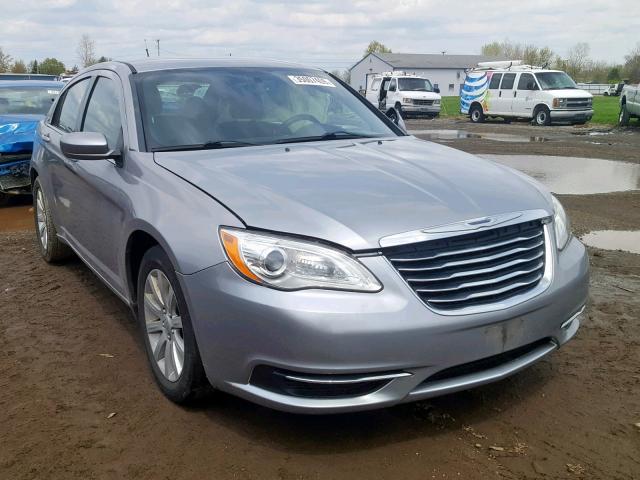 1C3CCBBB7EN119886 - 2014 CHRYSLER 200 TOURIN GRAY photo 1