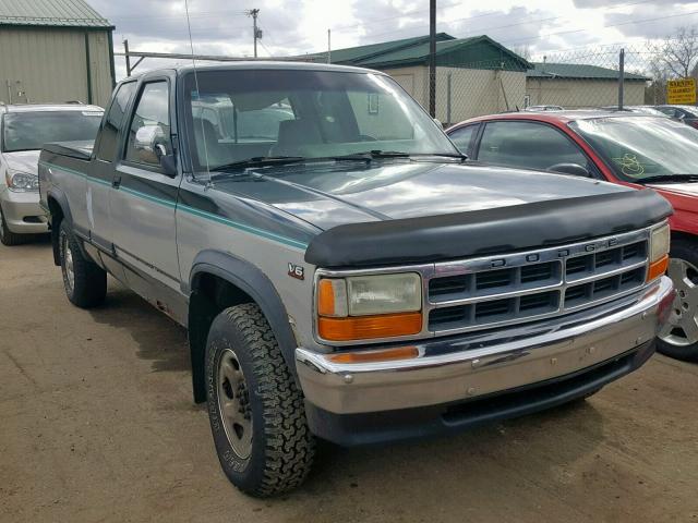 1B7GG23X6SS331848 - 1995 DODGE DAKOTA BLUE photo 1