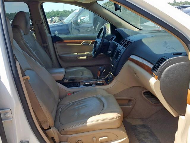 5GZER23D79J170559 - 2009 SATURN OUTLOOK XR თეთრი ფოტო 5