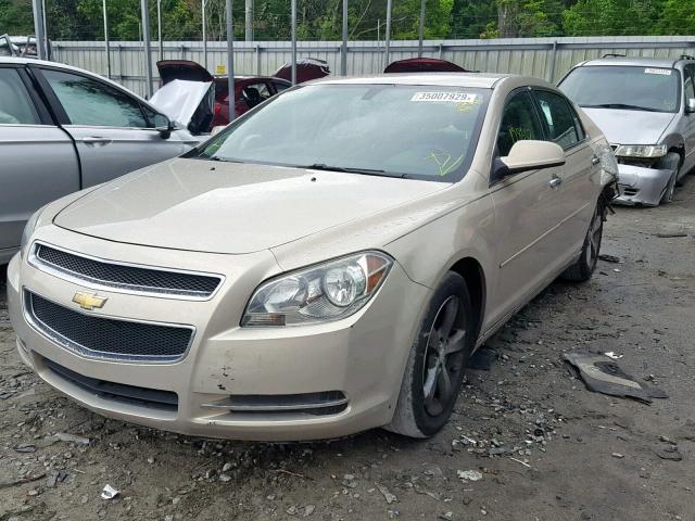 1G1ZC5EU4CF147973 - 2012 CHEVROLET MALIBU 1LT თაფლისფერი ფოტო 2