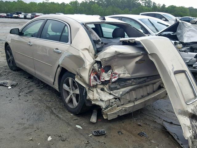 1G1ZC5EU4CF147973 - 2012 CHEVROLET MALIBU 1LT თაფლისფერი ფოტო 3