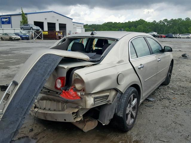 1G1ZC5EU4CF147973 - 2012 CHEVROLET MALIBU 1LT თაფლისფერი ფოტო 4