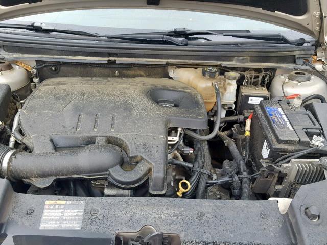 1G1ZC5EU4CF147973 - 2012 CHEVROLET MALIBU 1LT თაფლისფერი ფოტო 7