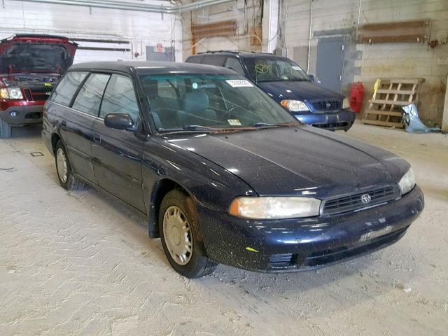 4S3BK6352S7344713 - 1995 SUBARU LEGACY L BLUE photo 1