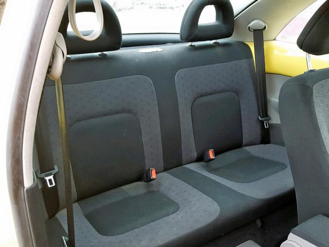 3VWCC21C4YM485984 - 2000 VOLKSWAGEN NEW BEETLE Gelb Foto 6