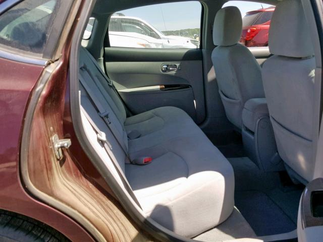 2G4WC582171172357 - 2007 BUICK LACROSSE C BURGUNDY photo 6