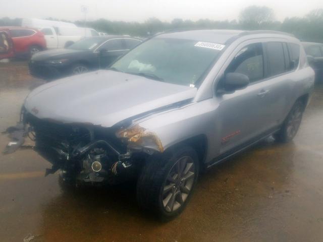 1C4NJCBB3HD169193 - 2017 JEEP COMPASS SPORT  photo 2