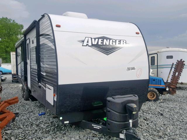 5ZT2AVYB3JB918306 - 2018 FORS CAMPER WHITE photo 1