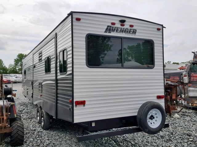 5ZT2AVYB3JB918306 - 2018 FORS CAMPER WHITE photo 3