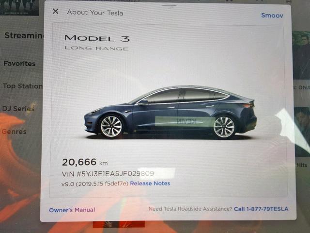 5YJ3E1EA5JF029809 - 2018 TESLA MODEL 3 GRAY photo 8