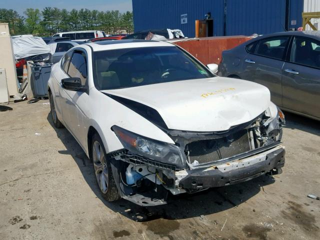 1HGCS2B89CA003050 - 2012 HONDA ACCORD EXL WHITE photo 1