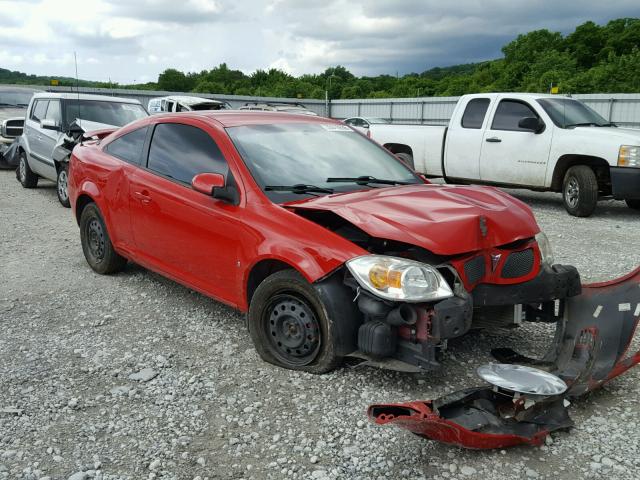 1G2AL15F477230810 - 2007 PONTIAC G5 RED photo 1