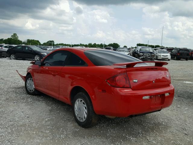 1G2AL15F477230810 - 2007 PONTIAC G5 RED photo 3