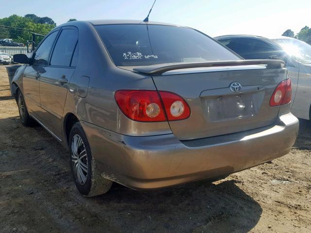 1NXBR32E16Z678889 - 2006 TOYOTA COROLLA CE GOLD photo 3