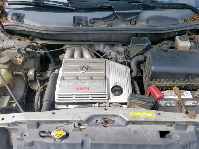 JT6GF10U7Y0044926 - 2000 LEXUS RX 300 SILVER photo 7