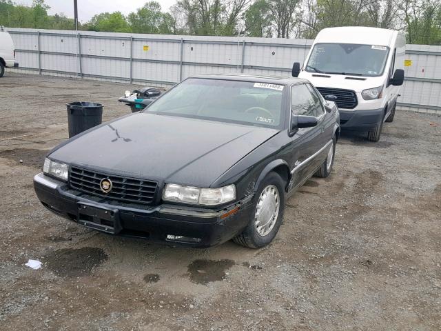 1G6ET1298VU601593 - 1997 CADILLAC ELDORADO T BLACK photo 2