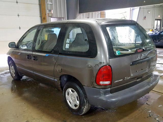 2B4FP2532VR313663 - 1997 DODGE CARAVAN BROWN photo 3