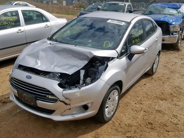 3FADP4AJ4HM169593 - 2017 FORD FIESTA S SILVER photo 2