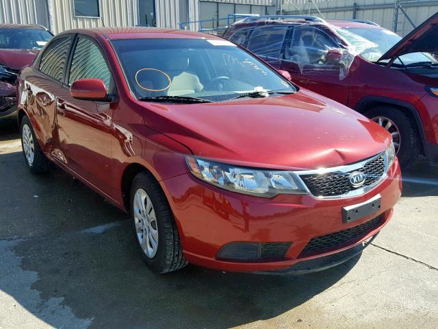 KNAFU4A20C5503943 - 2012 KIA FORTE EX BURGUNDY photo 1