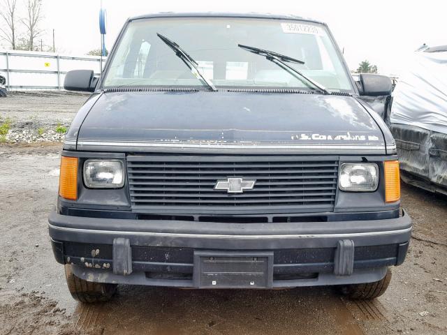 1GBDM19Z2PB102092 - 1993 CHEVROLET ASTRO CHARCOAL photo 10