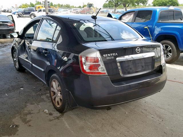 3N1AB6AP8AL627632 - 2010 NISSAN SENTRA 2.0 BLACK photo 3