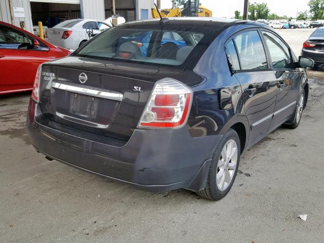 3N1AB6AP8AL627632 - 2010 NISSAN SENTRA 2.0 BLACK photo 4