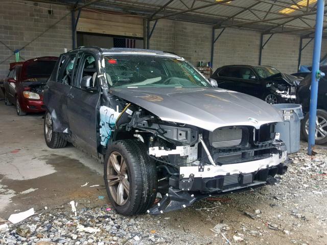 5UXKT0C59J0W01947 - 2018 BMW X5 XDR40E GRAY photo 1