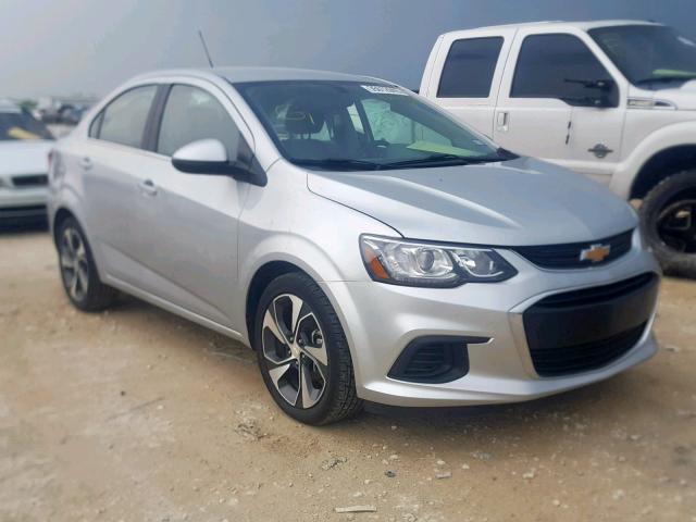 1G1JF5SB3H4120970 - 2017 CHEVROLET SONIC PREM SILVER photo 1