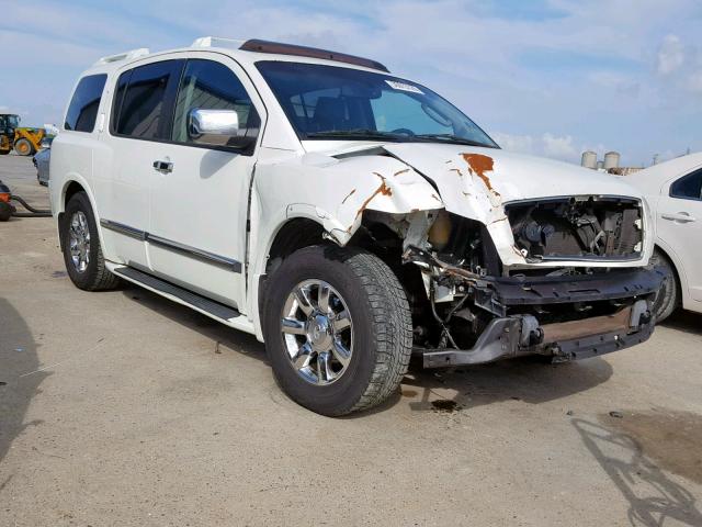 5N3AA08AX6N808773 - 2006 INFINITI QX56 WHITE photo 1