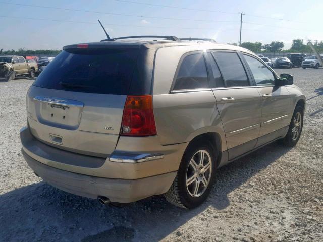 2A8GM68X97R163830 - 2007 CHRYSLER PACIFICA T GOLD photo 4