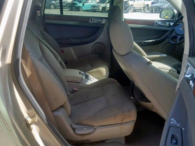 2A8GM68X97R163830 - 2007 CHRYSLER PACIFICA T GOLD photo 6