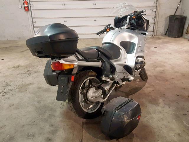 WB10499A43ZE90589 - 2003 BMW R1150 RT SILVER photo 4