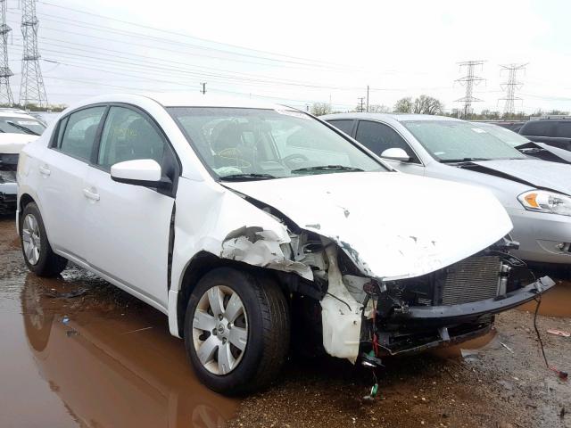 3N1AB61E78L643362 - 2008 NISSAN SENTRA 2.0 WHITE photo 1