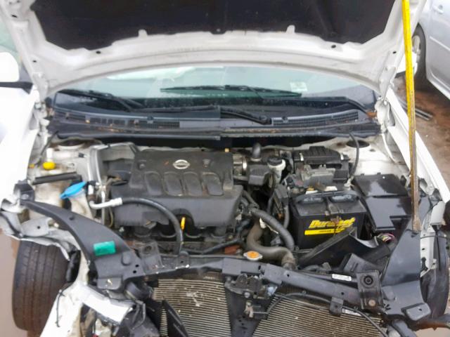 3N1AB61E78L643362 - 2008 NISSAN SENTRA 2.0 WHITE photo 7