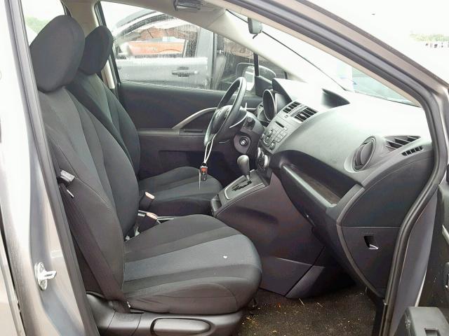 JM1CW2BL6E0178064 - 2014 MAZDA 5 SPORT GRAY photo 5