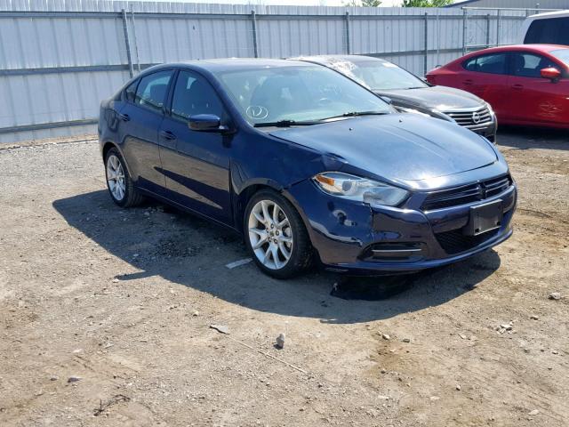 1C3CDFBA8DD182219 - 2013 DODGE DART SXT BLUE photo 1