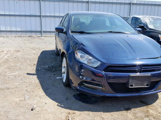 1C3CDFBA8DD182219 - 2013 DODGE DART SXT BLUE photo 9